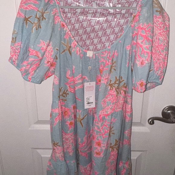 Lilly Pulitzer Other - Lilly Pulitzer Zemini Coverup Royal Coral NWT